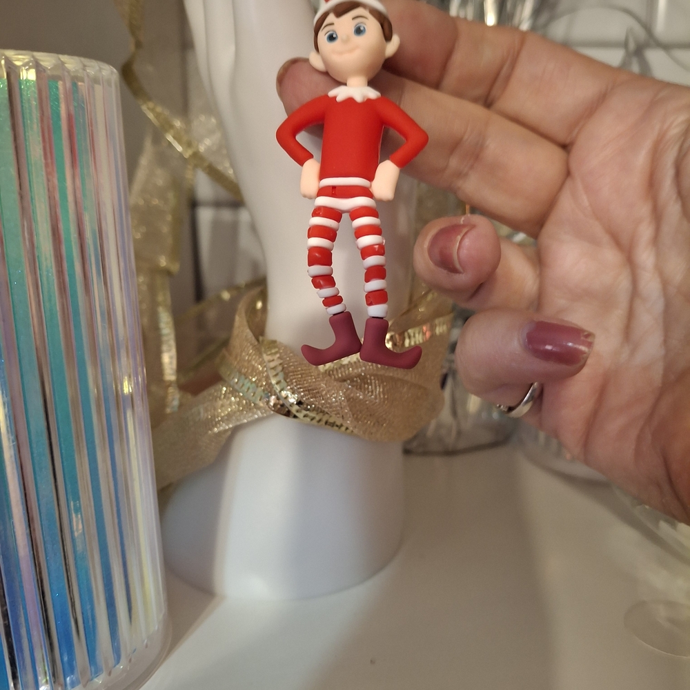 Elf On A Keychain Boy Christmas Elf New - Picture 3 of 3
